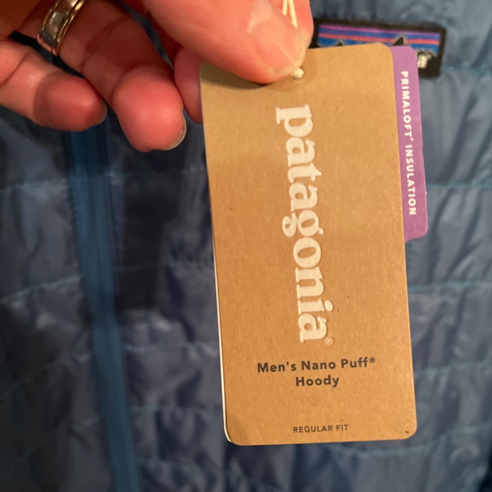NWT - Patagonia Men's Nano Puff Hoody / Hooded Jacket - Picture 5 of 8